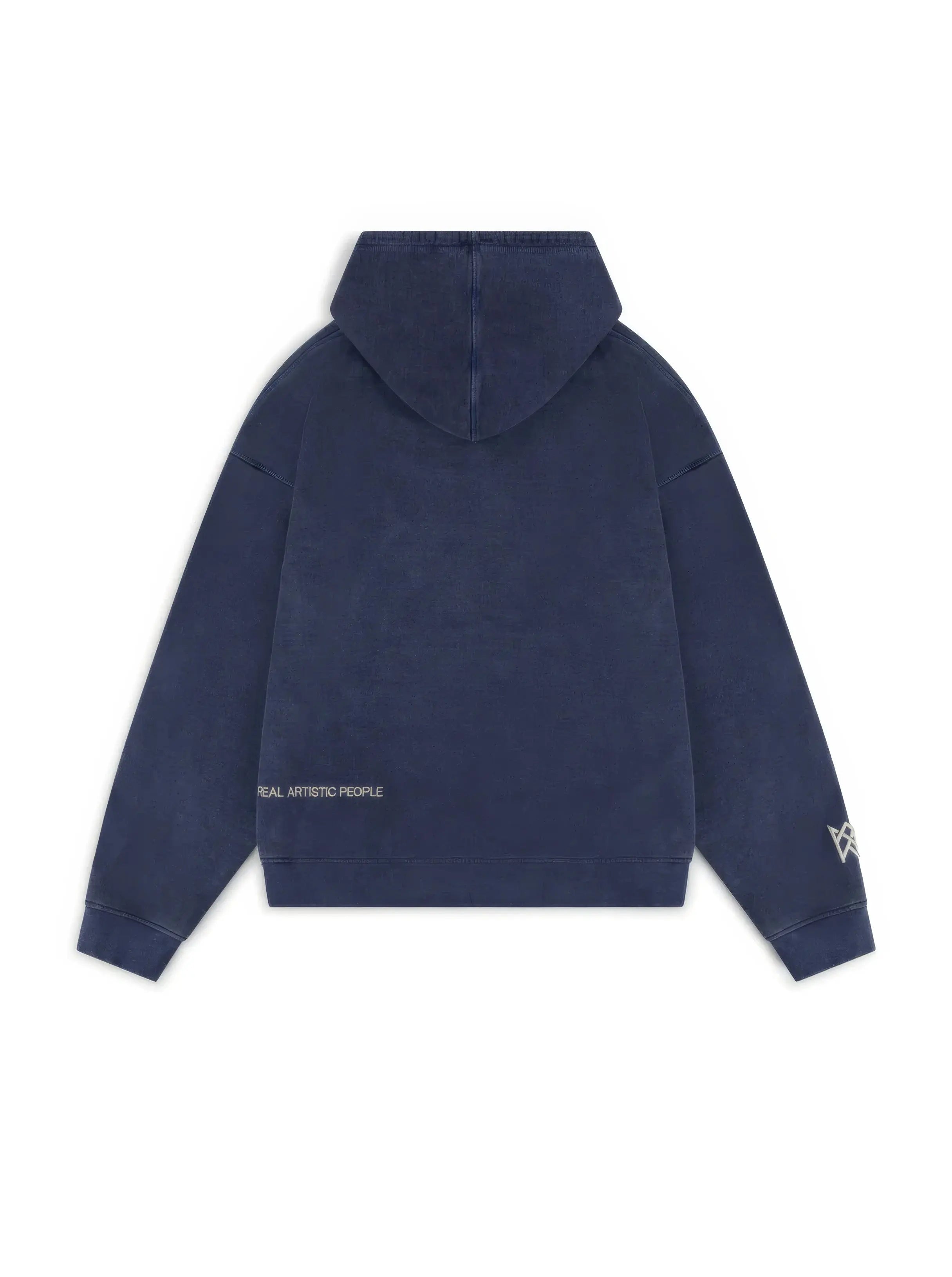 Women’s Oversized Blue Hoodie with Logo Print – Culture Collection