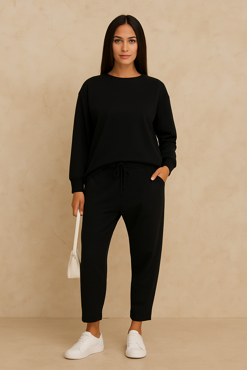 White Lounge Set for Women | Minimalist & Comfortable