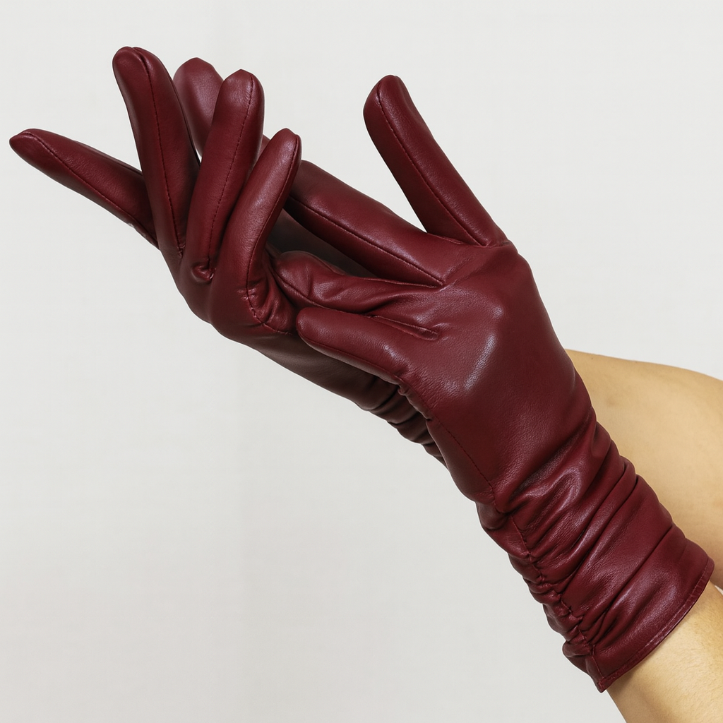 Women's Leather Gloves – Elegant Winter Gloves in Multiple Colors