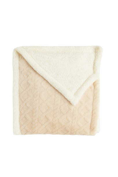 Luxury Fleece Blanket with Sherpa Lining – Ultra Soft & Warm