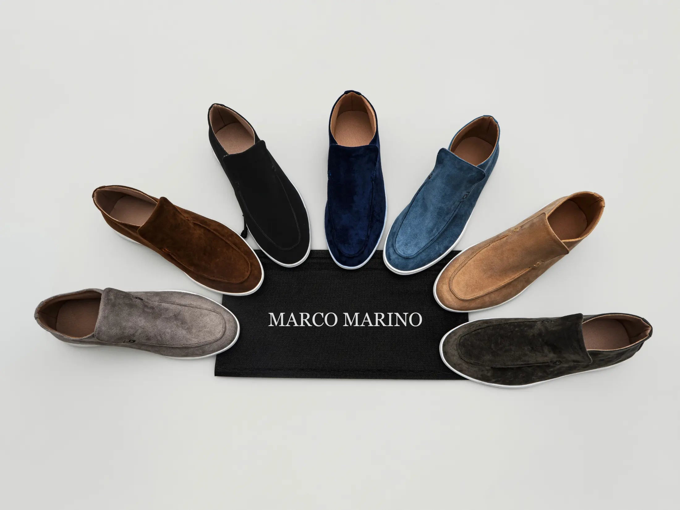 Loafer No.7 - Premium Brown Suede High-Cut Loafers for Men Nuvella-Lane