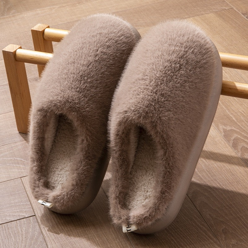 Women’s Fluffy Indoor Slippers – Soft Winter Home Shoes
