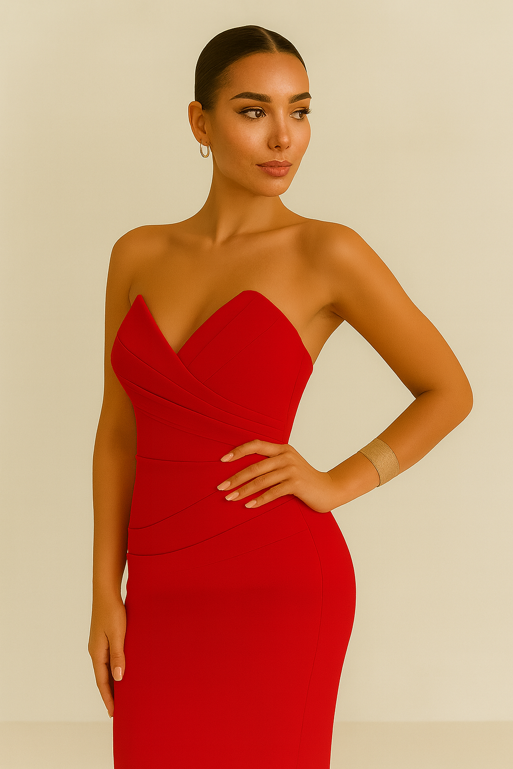 Lilac Bodycon Cocktail Dress – Elegance in a Timeless Design