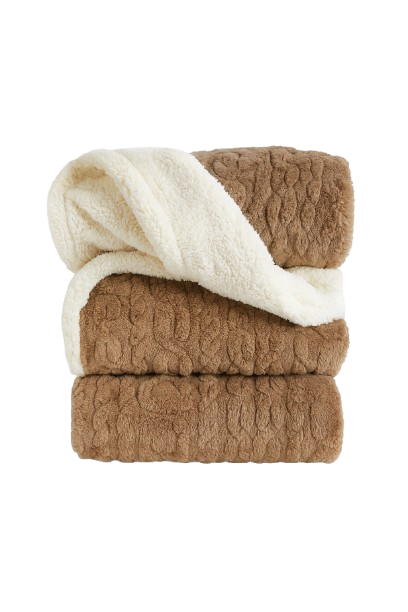 Luxury Fleece Blanket with Sherpa Lining – Ultra Soft & Warm