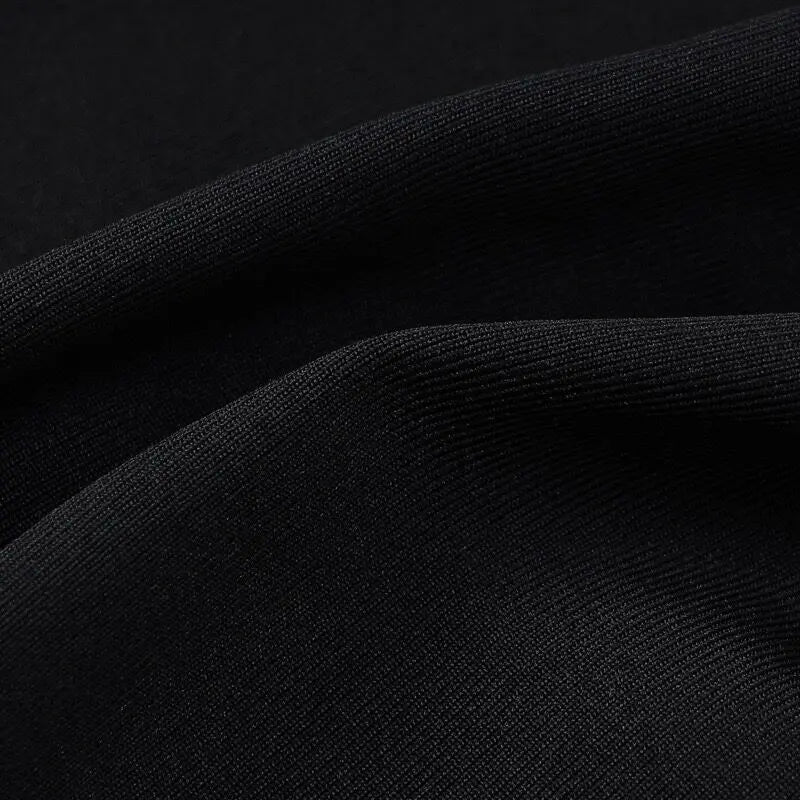 One-Shoulder Long Sleeve Evening Gown – Floor-Length Bodycon Formal Dress