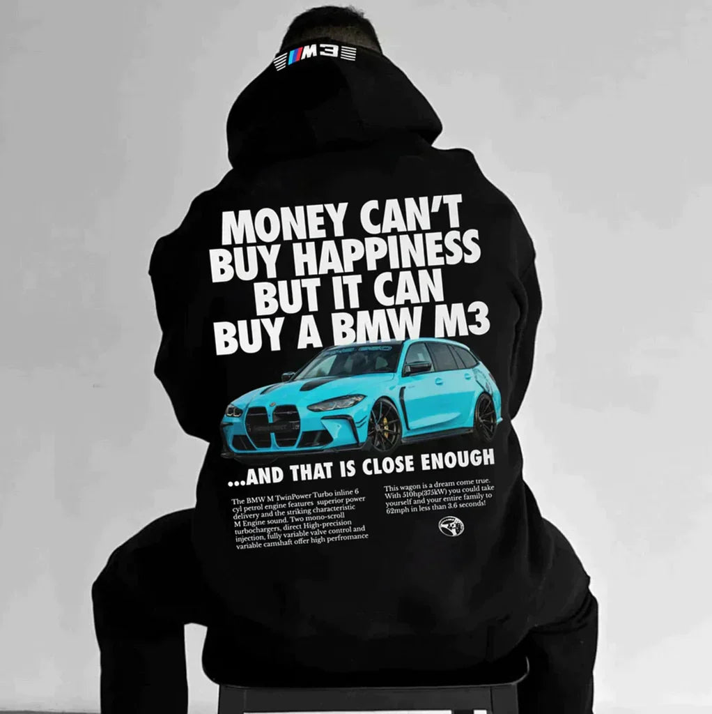 Unisex Racing Hoodie - Graphic Print Design