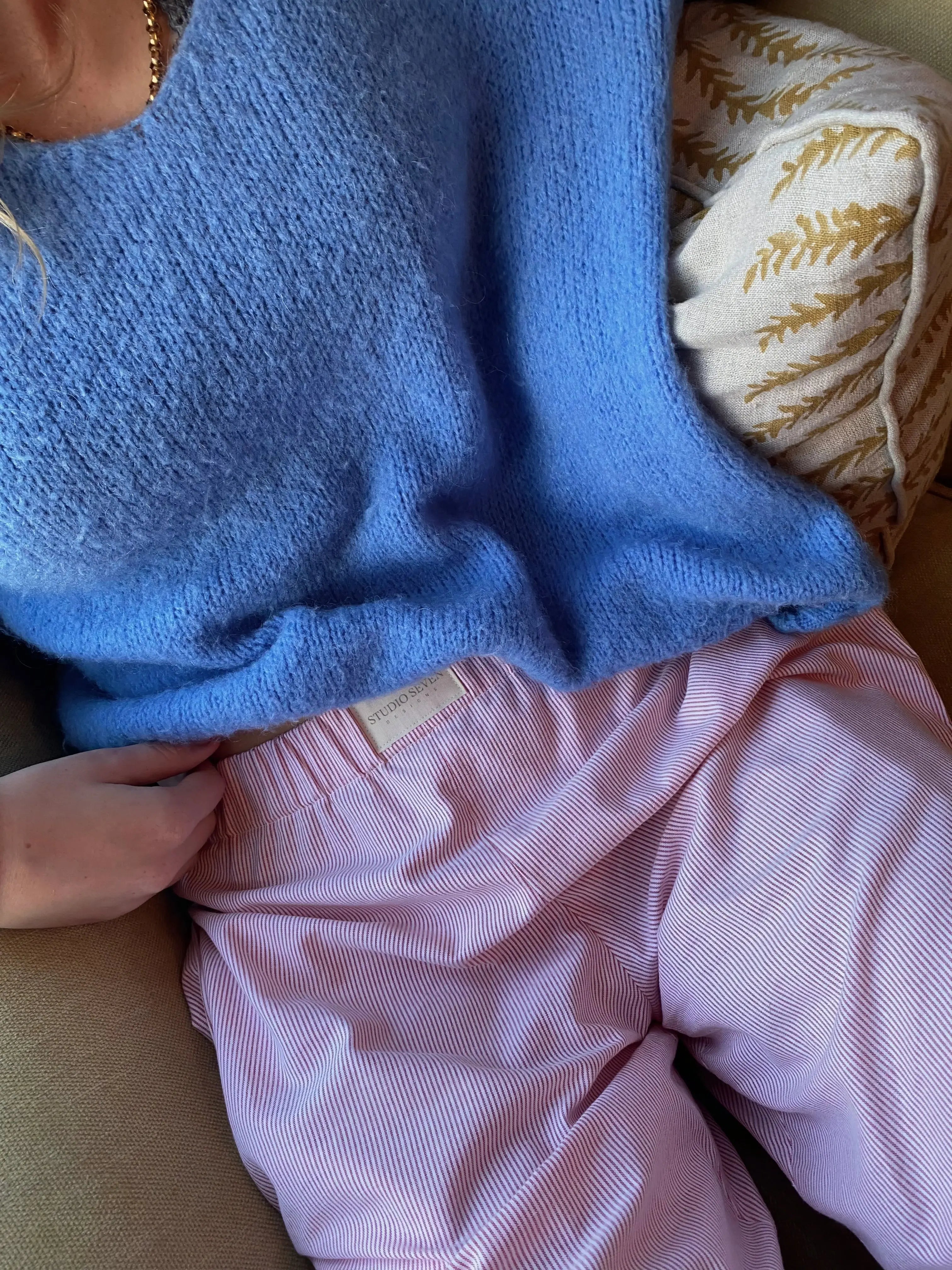 Women's Relaxed Fit Elastic Waist Lounge Pants – Casual Jogger Style